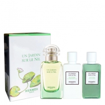 Hermes Un Jardin Sur Le Nil 50ml.40bl.40sg Apa De Toaleta Travel Set Ml